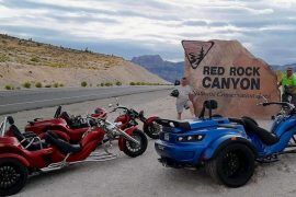 Red Rock Canyon & Vegas Strip Trike or Slingshot Tour