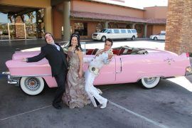 Elvis Pink Cadillac Airport Pickup
